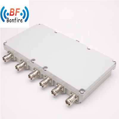 6 대역 결합기 로우 픽 결합기 698-2700MHz 4.3-10-F DIN-F 사용자 지정 디자인