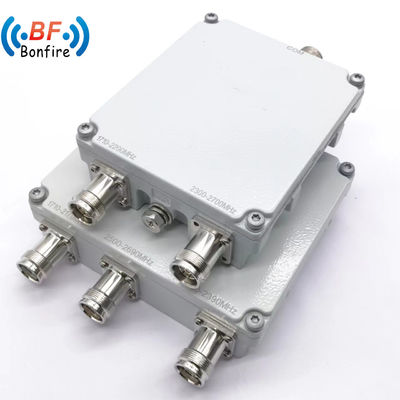 내실/외실 IP65 698-2700MHz 4.3-10-F DIN-F RF 결합기