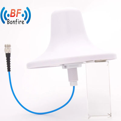 5dBi 실내 천장 안테나 GSM 698-2700MHz N 여성 시소 옴니 화이트 맞춤형