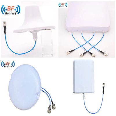 통신 안테나 1710-2700 3300-4000MHz 낮은 픽 MIMO 옴니 천장 안테나 0.400kg