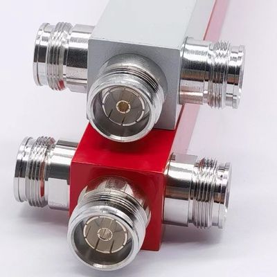 GFQ-0740-X7701 울트라 와이드밴드 2/3/4 웨이 로우 피임 반응성 고전력 스플리터 698-4000MHz 4.3-10 F