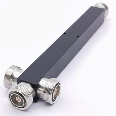 블랙 울트라 와이드밴드 2/3/4 웨이 로우 핑 반응성 고전력 스플리터 698-4200MHz DIN F
