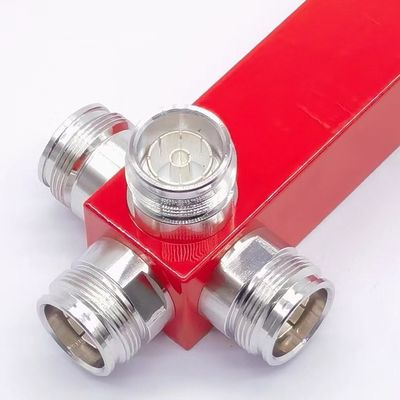 0.510kg 패키지 총 무게 698-4200MHz 3/4 Way 전력 분할기 반응 N -F/4.3-10-F