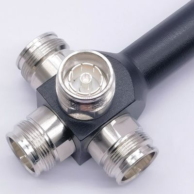 사용자 정의 698-4200MHz 4.3-10f 2/3/4 Way 낮은 Pim 반응 전력 분할기 GFQ-0742-X7701