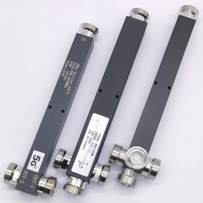 617-4000MHz DIN F 2/3/4 Way 낮은 Pim 반응력 높은 전력 분할기 야외 IP65