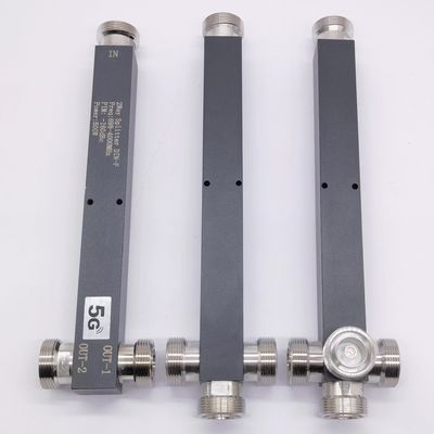 GFQ-0738-X3301 698-3800MHz DIN F 2/3/4 Way 저 PIM 반응 전력 분할기