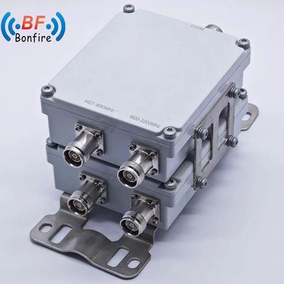 4G 듀얼 컴바이너 1710-1880 1920-2170 2300-2400 2500-2700MHz 트리플렉서 4.3-10 여성