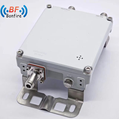 2300-2400 2500-2700MHz 로우 핑 -150dbc RF 트립렉서 N/4.3-10 커넥터와 DIN-F 인터페이스