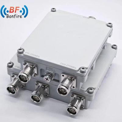 건물 내 솔루션 100W UHF 트리플렉서 698-960 1710-2170MHz N-여성/BNC-여성 인터페이스