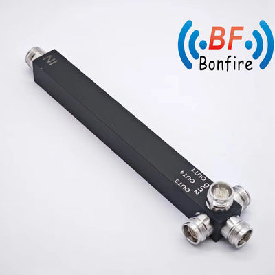 4.3-10 N-F/DIN-F 인터페이스를 위한 여성 반응형 4차원 전력 분할기 698-3800MHz