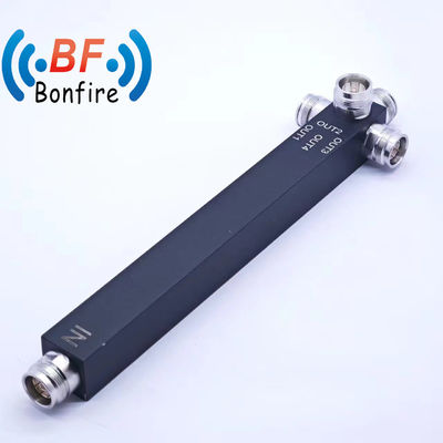 4.3-10 N-F/DIN-F 인터페이스를 위한 여성 반응형 4차원 전력 분할기 698-3800MHz