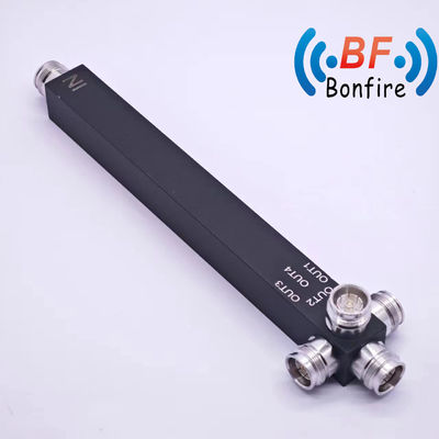 4.3-10 N-F/DIN-F 인터페이스를 위한 여성 반응형 4차원 전력 분할기 698-3800MHz