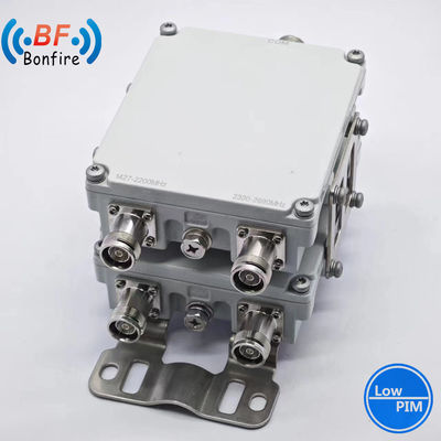 맞춤형 로우 픽 -155dbc 2300-2400 2500-2700MHz 트립렉서 RF 디플렉서 조합기