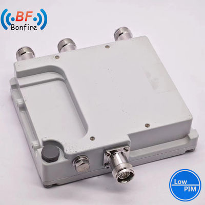 4.3-10f DIN-F IP67 낮은 Pim -150dbc 트리플렉서 RF 듀플렉서 애플리케이션을 위한 듀얼 밴드 조합기