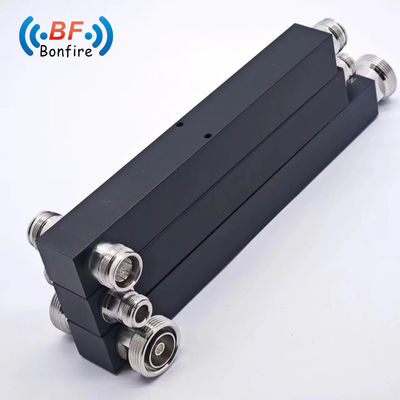 N-F/4.3-10-F/DIN-F 인터페이스와 함께 617-4000MHz 2 차원 50W N 여성 전력 분할 장치