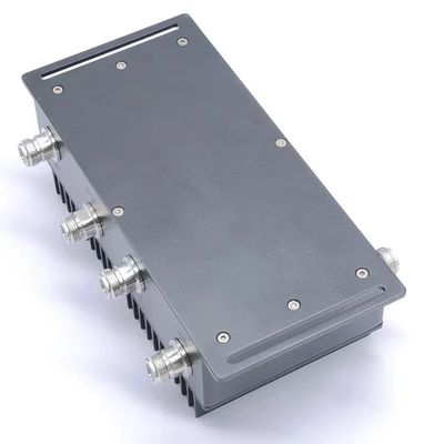 맞춤형 698-3800MHz 로우 픽 RF 하이브리드 커플러 150dbc 4 in 1 NF 레드 마켓