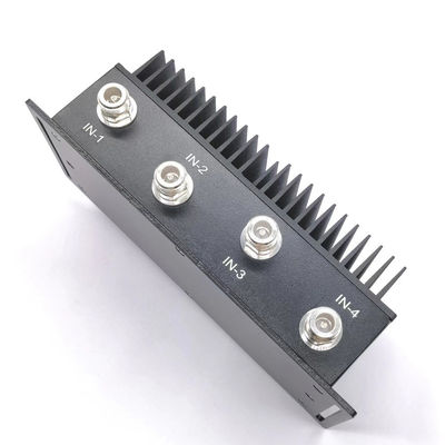 맞춤형 698-3800MHz 로우 픽 RF 하이브리드 커플러 150dbc 4 in 1 NF 레드 마켓