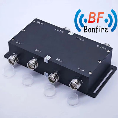 DQ-XXXXXX 와이드밴드 로우 핑 3dB 하이브리드 커플러 N 여성 커넥터 698-3800MHz
