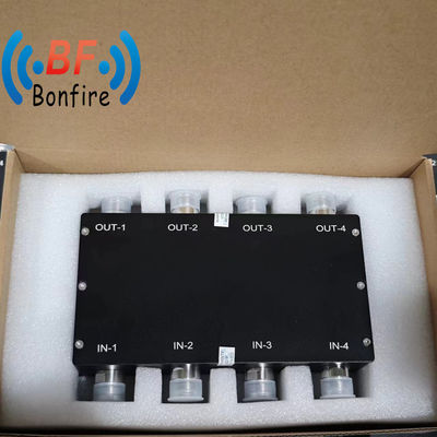 RF 조합기 698-3800MHz 광대역 4in4 3dB 하이브리드 커플러 N 성능으로 여성