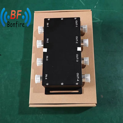맞춤형 회색 698-3800MHz RF 로우 핑 3dB 하이브리드 커플러 컴바이너 4.3-10 여성 타입