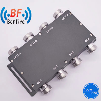 4.3-10-F/DIN-F/N-F 커플러 VHF 148-174MHz 신호 결합을 위한 4인1 하이브리드 커블러