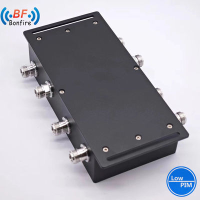 4.3-10 여성 와이드밴드 4X4 하이브리드 컴바이너 저 PIM -160dBc 2X43dBm DQ-XXXXX 회색