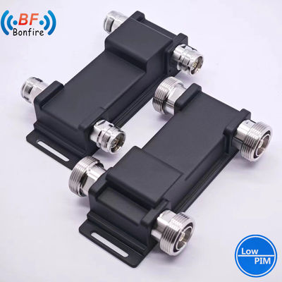 698-4000MHz 4.3-10-F/DIN-F/N-F 4X4 신호 전송을 위한 하이브리드 커플러 조합기