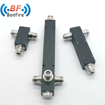 50W 698-6000MHz DIN-여성 커넥터 IBs Bts Das 준비 된 2 차원 마이크로 스트립 RF 전력 분할기