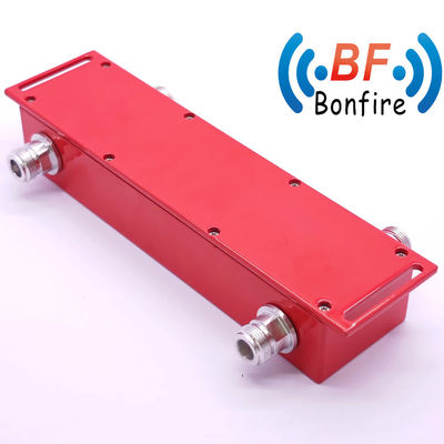 160dbc 500W N 타입 698-3800MHz 2X2 실내 적색 하이브리드 커플러 Ibs / Das 프로젝트