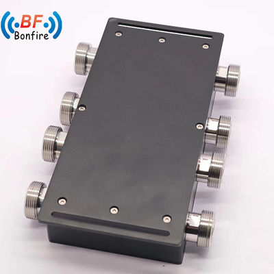 낮은 Pim 4 in 4 출력 하이브리드 결합기 4.3-10-F 커넥터 300W -160dbc