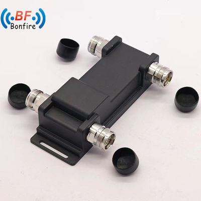 맞춤 698-4000MHz 200W 로우 픽 -161dbc 3dB 하이브리드 커플러 2인 2 아웃 블랙 커블러
