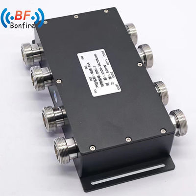 300W 로우 피임 -155dbc 2 in 2 아웃 하이브리드 커플러 컴바이너 4.3-10-F/DIN-F/N-F 인터페이스