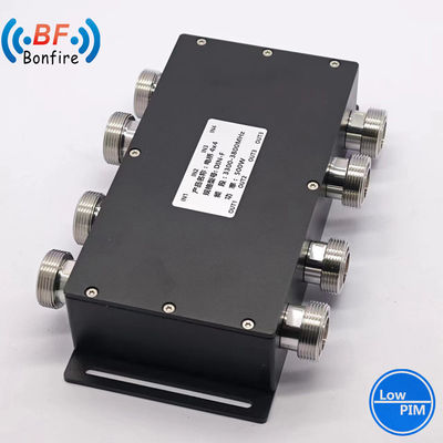 로우 피임 -160dbc 4X4 617-3800MHz RF 하이브리드 조합기 맞춤형 블랙 DIN-F/4.3-10-F/N-F