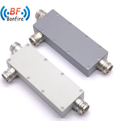 UHF 300-370MHz 30dB RF 방향 결합기 N 여성 커넥터 사용자 정의 / 회색