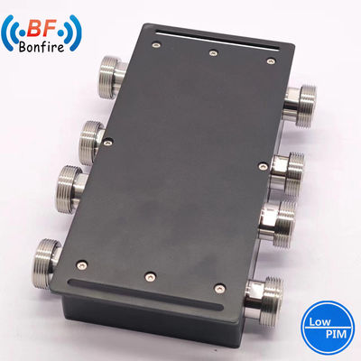 4.3-10-F/DIN-F/N-F 인터페이스 VHF RF 하이브리드 결합기 698-3800MHz 4차원 하이브리드 결합기