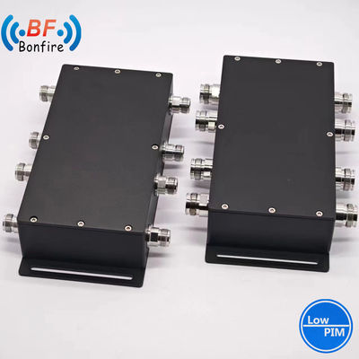 4.3-10-F/DIN-F/N-F 인터페이스 VHF RF 하이브리드 결합기 698-3800MHz 4차원 하이브리드 결합기