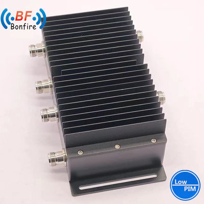 회색 698-3800MHz VHF 4 in 2 아웃 RF 하이브리드 커플러 / 커미너 전체 프로젝트 제공