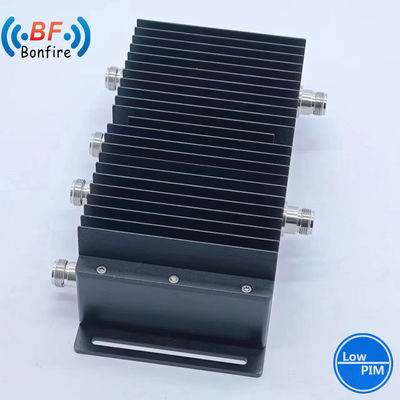 회색 698-3800MHz VHF 4 in 2 아웃 RF 하이브리드 커플러 / 커미너 전체 프로젝트 제공