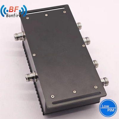 회색 698-3800MHz VHF 4 in 2 아웃 RF 하이브리드 커플러 / 커미너 전체 프로젝트 제공