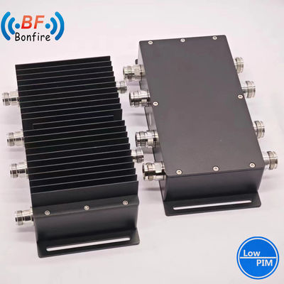 회색 698-3800MHz VHF 4 in 2 아웃 RF 하이브리드 커플러 / 커미너 전체 프로젝트 제공