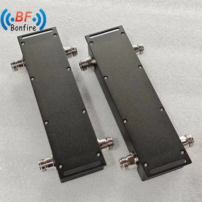 2 in 2 출력 RF 하이브리드 조합기 주파수 698-3800MHz N 여성 커넥터 50W 입력 전력