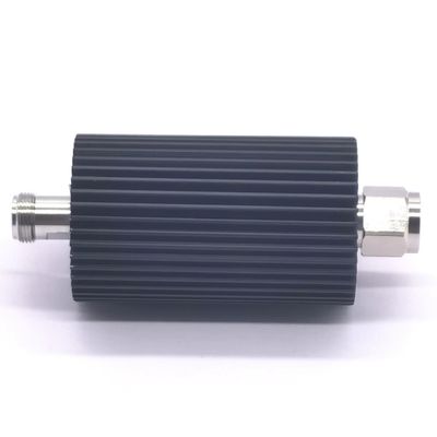 50W 코아시얼 어테뉴에이터 RF 어테뉴에이터 DC-3800MHz 프로젝트 제공 능력을위한 회색