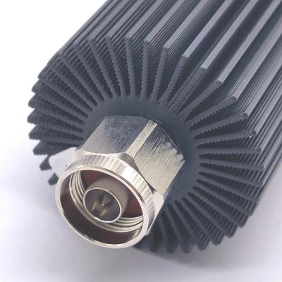 50W 코아시얼 어테뉴에이터 RF 어테뉴에이터 DC-3800MHz 프로젝트 제공 능력을위한 회색