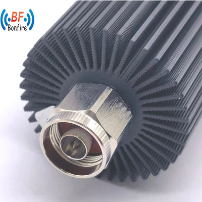 25W 3/6/10/15/20dB 코아시얼 Attenuator N 남성과 여성 커넥터 낮은 Vswr DC-3GHz