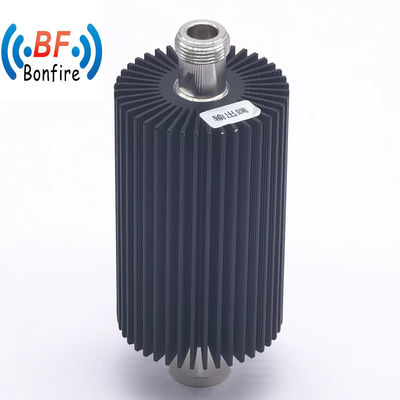 15dB 25W 50W N 남성에서 여성 RF Attenuator DC에서 3GHz 50 Ohm 회색/붉은/검은/자격화