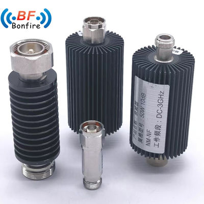 DC-3GHz 2W RF 3dB 코아시얼 고정 Attenuator와 N 남성 여성 커넥터 및 솔루션
