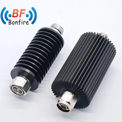 실내/외부 IP65 100W 3 6 10 15 20 25 30dB 낮은 PIM RF 동축 감축기 DC-3800MHz