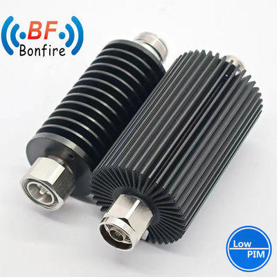 고전력 200W RF 코아시얼 Attenuator N 남성에서 여성 N 커넥터 DC-3800MHz 50 오hm 빨간색