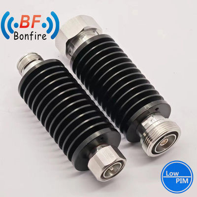 고전력 200W RF 코아시얼 Attenuator N 남성에서 여성 N 커넥터 DC-3800MHz 50 오hm 빨간색
