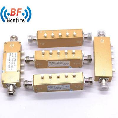 DC-3000MHz 5W 10W RF 변수 감소기에서 신호를 원활하게 제어하기 위한 단계 감소기